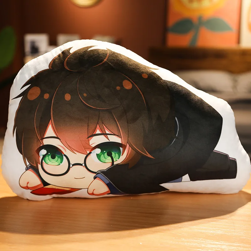 

Harriese Magician Boy Anime Surrounding Potter Pillow Action Figure Ron Hermione Voldemort Doll Stuffed Toy Boy Girl