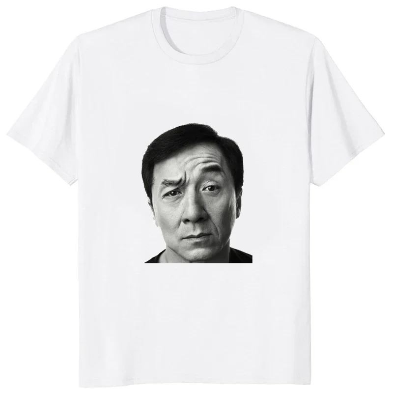 Футболка с забавным принтом Джеки Чан футболка рисунком юмористического мира