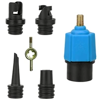 suppump adapter 4 nozzles inflatable boat air valve tire paddle board adaptor paddleboards canoes inflatable boats accessories