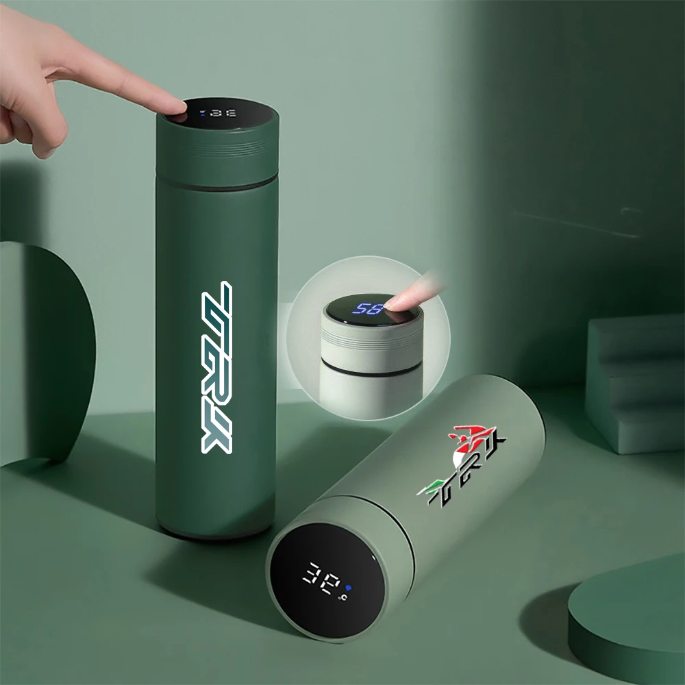 

For Benelli TRK502 Matte touch intelligent Custom logo Digital Thermos Water Cup For Benelli TRK502 TRK 502 502X