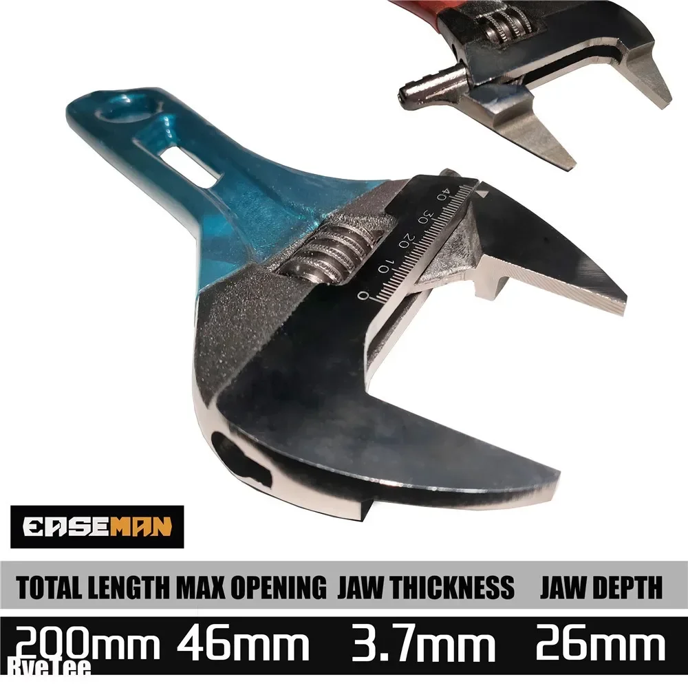 Ультратонкий разводной ключ 3 мм, сантехнические автомобильные инструменты, мини-ключ для ванной комнаты для механика, слевателя, электрика, ручные инструменты борис александрович беляев механика практикум