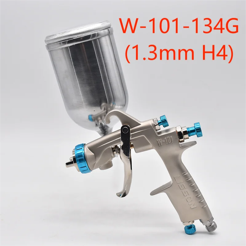 Оригинальный импортный рандомный краскопульт HVLP 400CC промышленный пистолет-распылитель высокого качества с пластиковым/металлическим корпусом 1,0/1,3/1,5/1,8 мм
