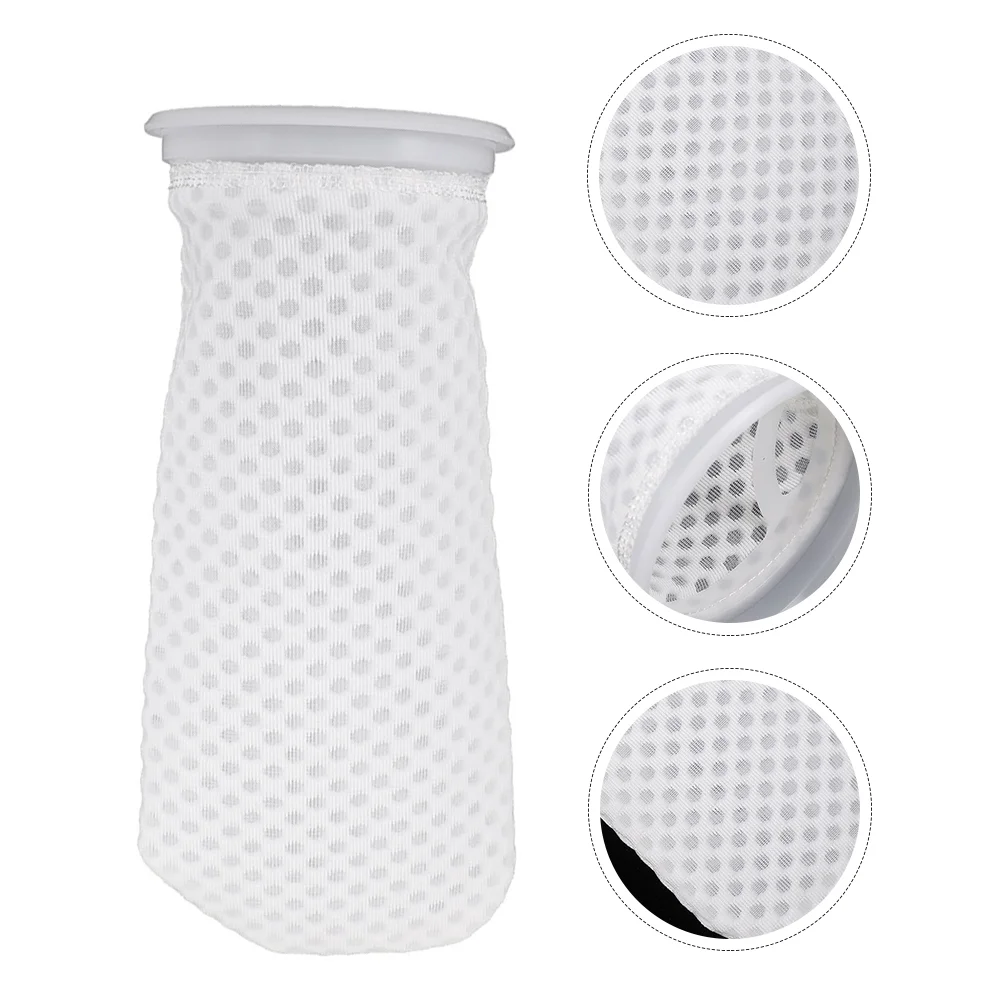 

3D Honeycomb Filtering Bag Practical Mesh Pouch Fish Tank Filter Bag (White)