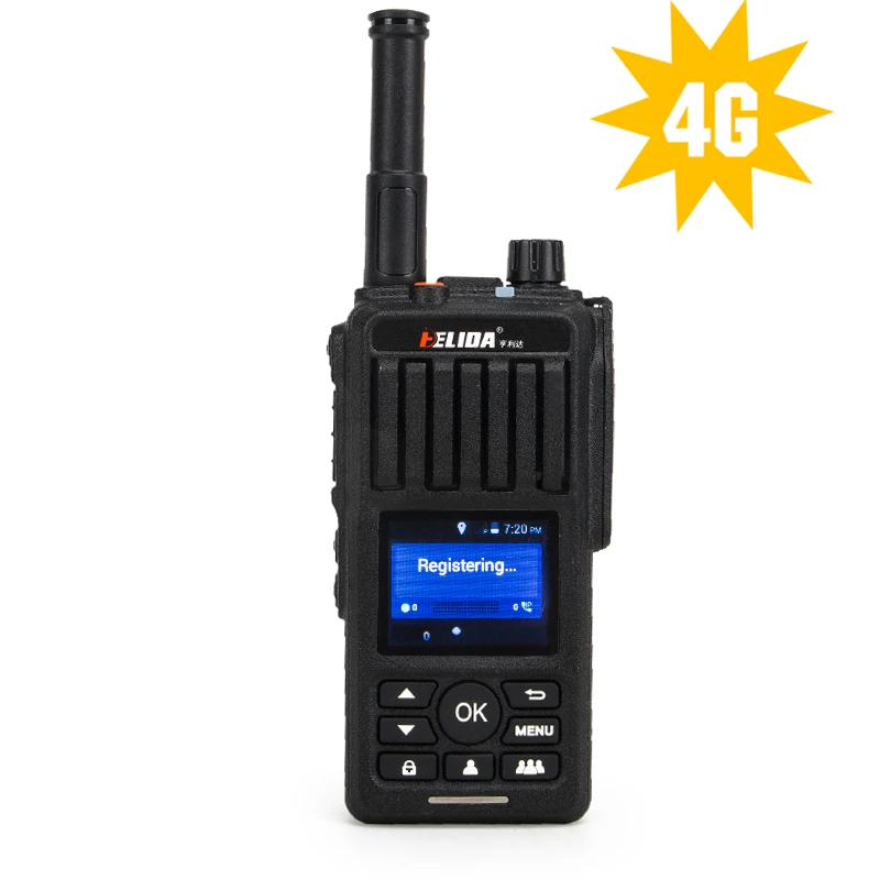 Рация walkie talkie 50km u-talkie CD-990 общественная сеть PTT радио LTE 4G рация с sim-картой