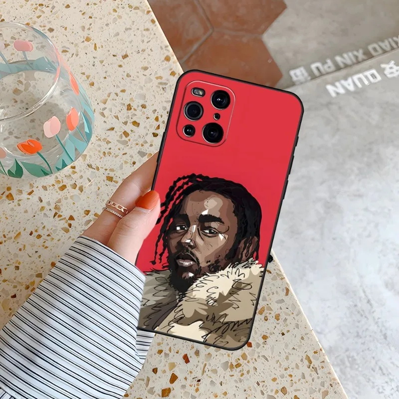 Kendrick Lamar Humble Phone Case For OPPO Find X3 X2 X5 RENO 8 6 7 4 Pro Plus A57 A16 A54 A74 A54 A97 A53 Black Coque