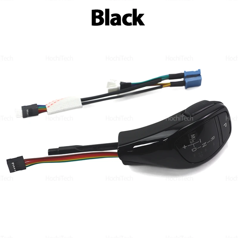 

Светодиодные серебристые аксессуары для салона автомобиля, ручка рычага переключения передач с большим пальцем для BMW 3 серии E90 E91 E92 E93 2006-2012