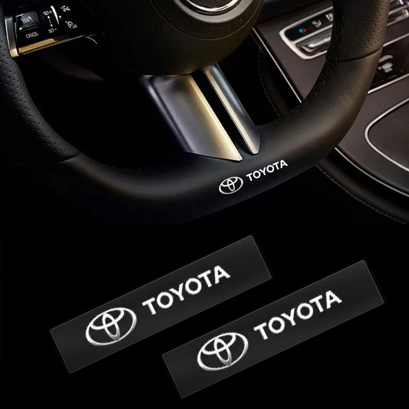 

10pcs Car UV Stickers Auto Logo Styling Decals For Toyota Corolla Yaris Chr Auris RAV4 Land Cruiser Camry Highlander Etios Prius