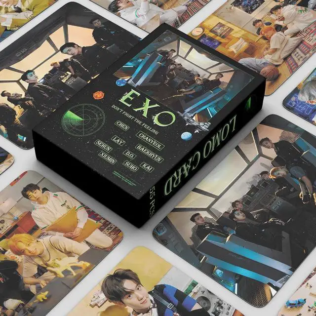 

5PCS/Set Kpop Group LOMO Card EXO Bulletproof NCT BUTTER BP Gem Box Small Card Collection Card DIY Postcard Photo Card