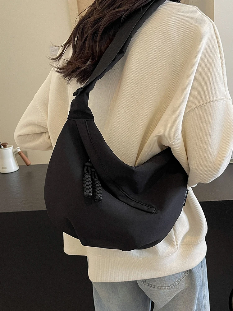 Сумка женская тканевая вместительная холщовая саквояж на плечо для поездок с