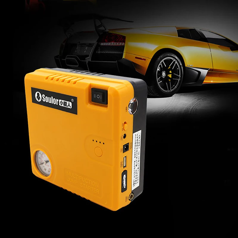 SOULOR DéMareur de Saut Voiture Портативный 12000MA 12V с аккумулятором и компрессией Dɺir avec Puissance