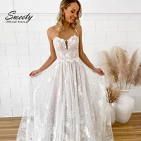 strapless lace appliques a line wedding dresses tulle off shoulder sleeveless wedding gowns for brides formal dress plus size