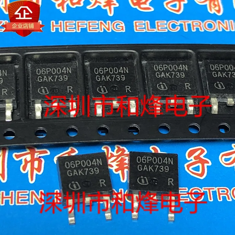 

5 шт.-10 шт. 06P004N IPD06P004N TO-252 -60V -16.4A Новый и оригинальный на складе