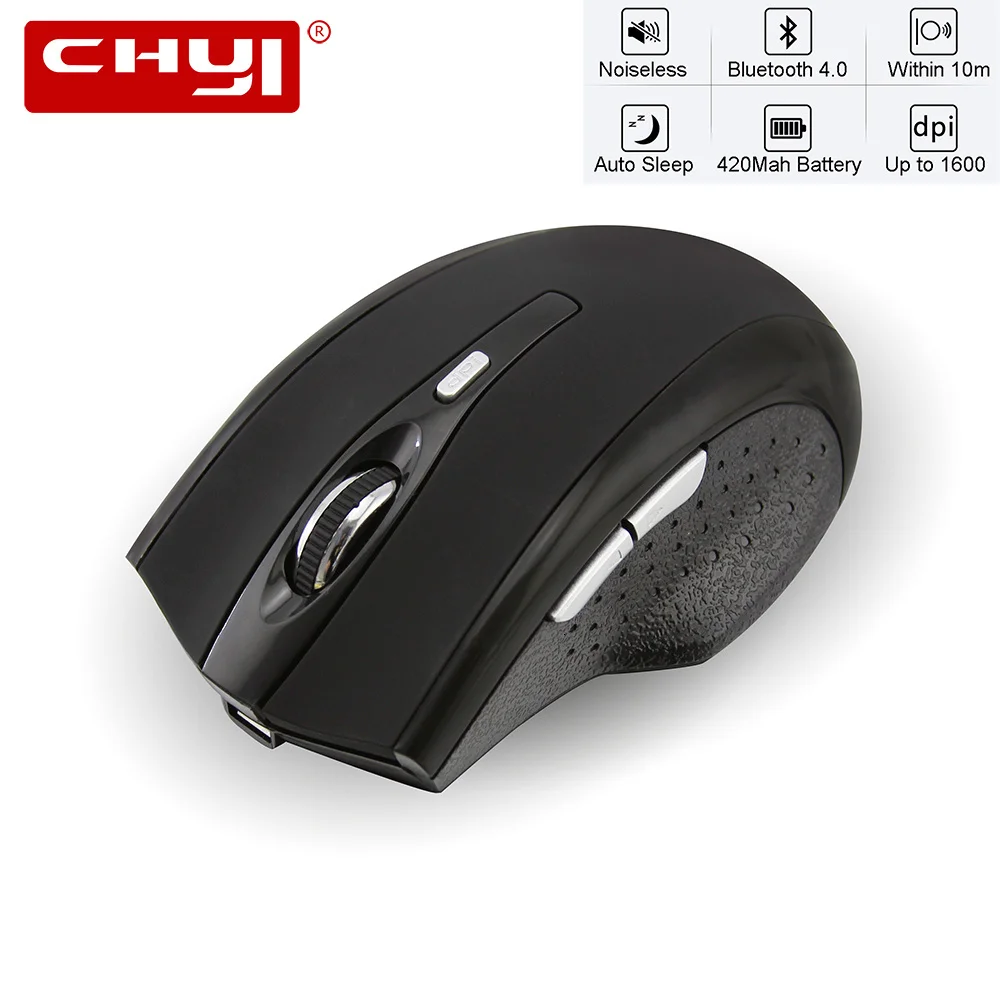 

Bluetooth 3.0 Mouse 1600DPI Optical Wireless Gaming Mause 6 Button Pro Gamer Mice Silent Ergonomic Rechargeable Mouse For Laptop