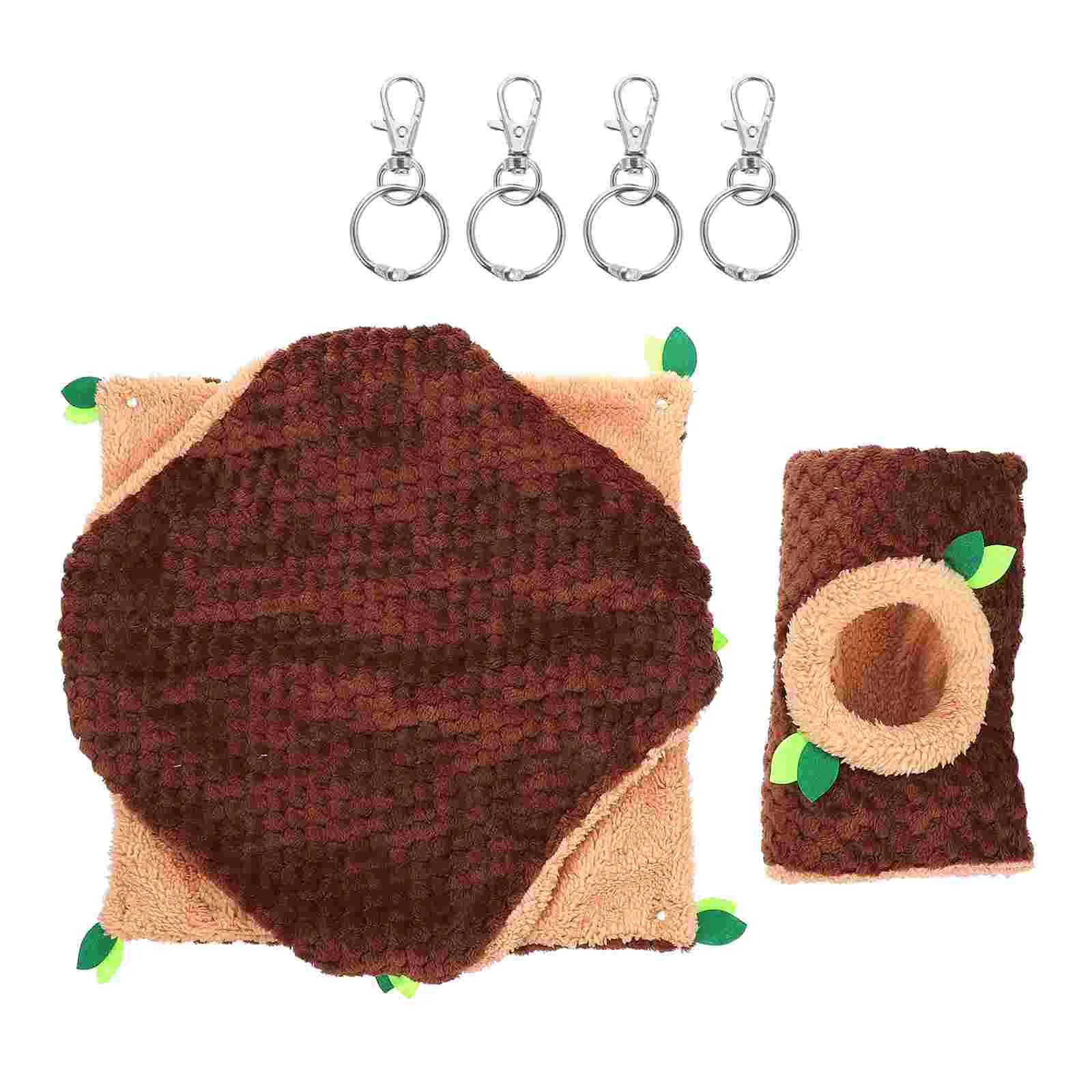 

1 Set of Warm Double Sandwich Layer Hammock Small Pets Hanging Hammock