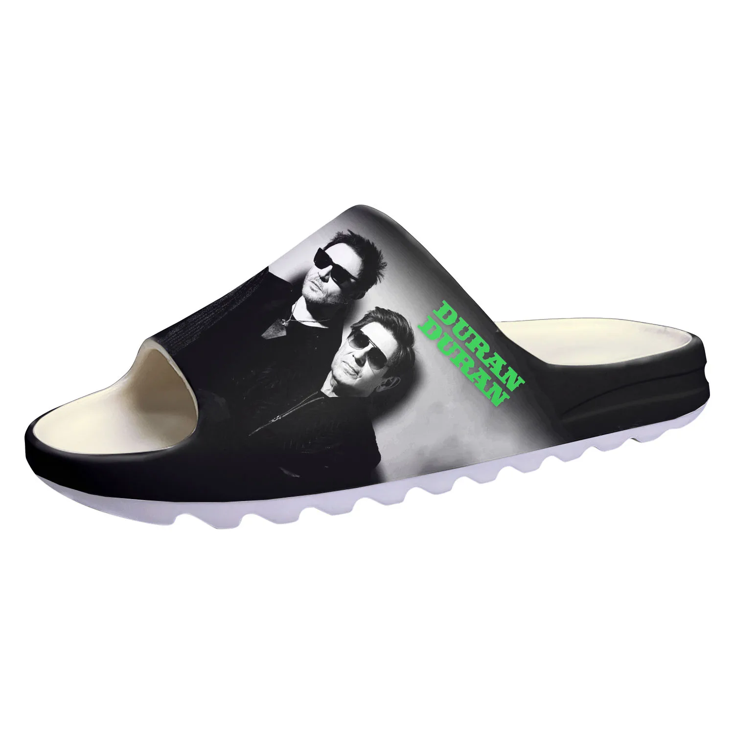 Duran Duran Dance Rock Band Soft Sole Sllipers Home Clogs Step on Water Shoes Mens Womens Teenager Customize on Shit Sandals
