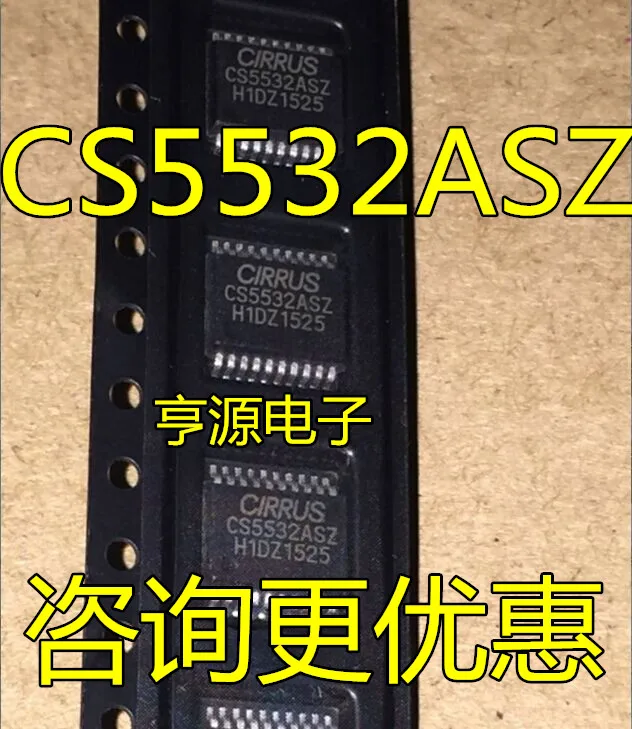 

Free shipping CS5532-ASZ CS5532ASZ CS5532 CS5532BSZ SSOP 24 5PCS