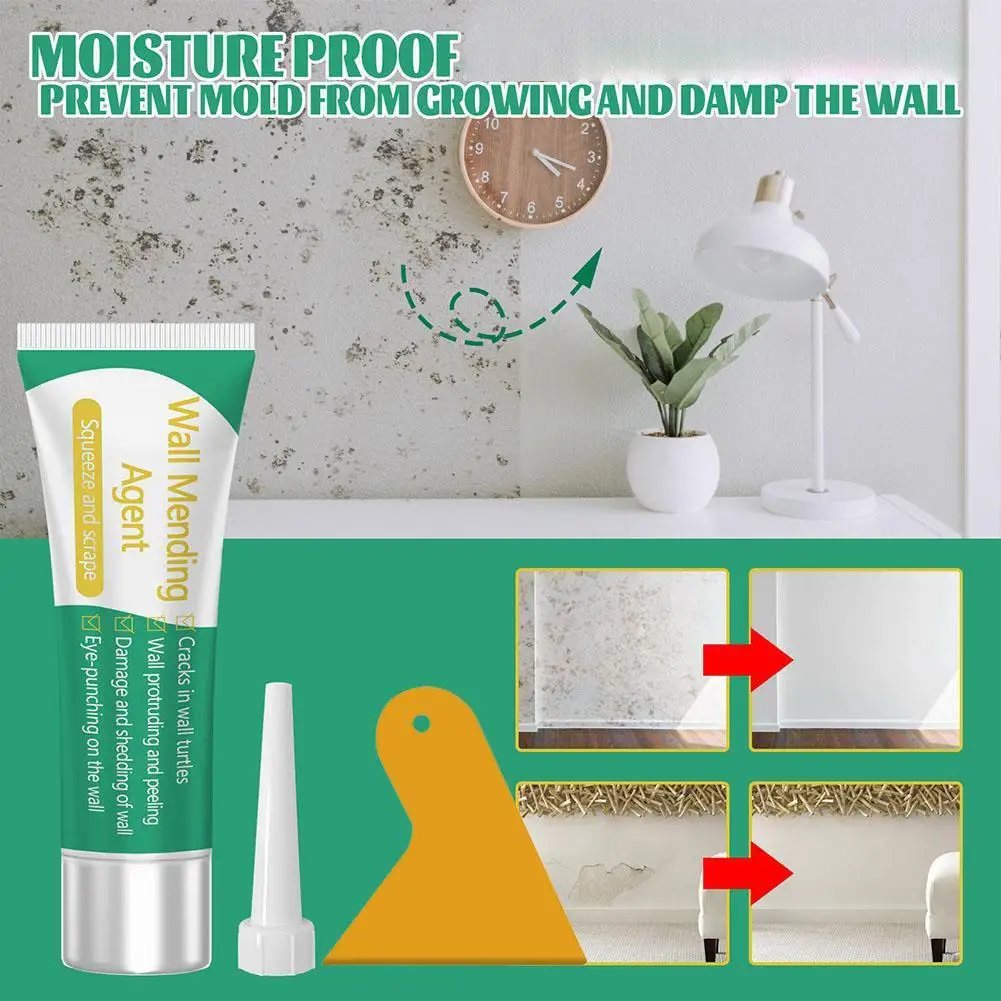 

Настенная Наклейка для ремонта стен в доме, фотоотверстие, водонепроницаемый и устойчивый к плесени, Быстросохнущий