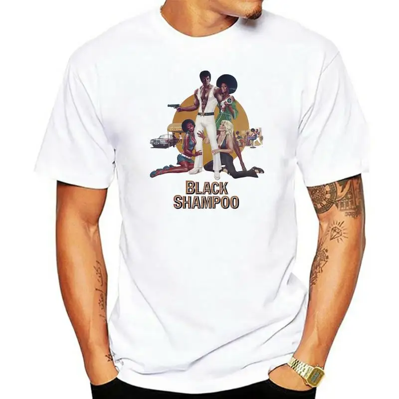 

Black Shampoo 70S Movie Thriller Retro Vintage Hipster Unisex T Shirt 1352 Summer Style Tee Shirt