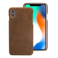 cowhide phone cases for iphone 7 8 plus case for iphone x xs max case crazy horse skin back cover for 6 6s 6p 7p 8p case