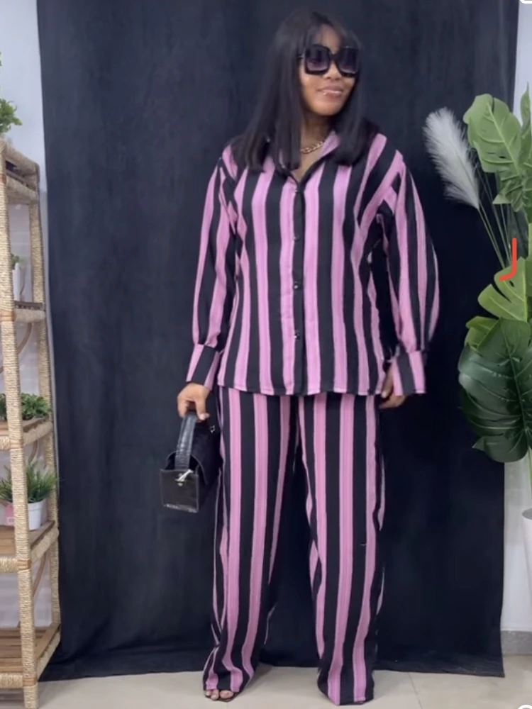 

Женский офисный комплект из 2 предметов, блузка с длинным рукавом и брюки