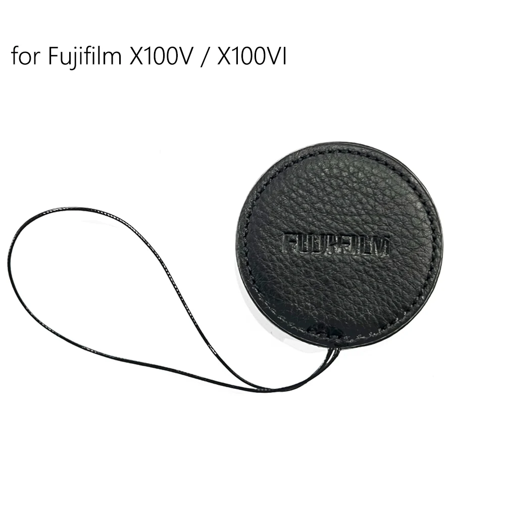 Крышка объектива камеры ручной работы из натуральной кожи высокого качества для