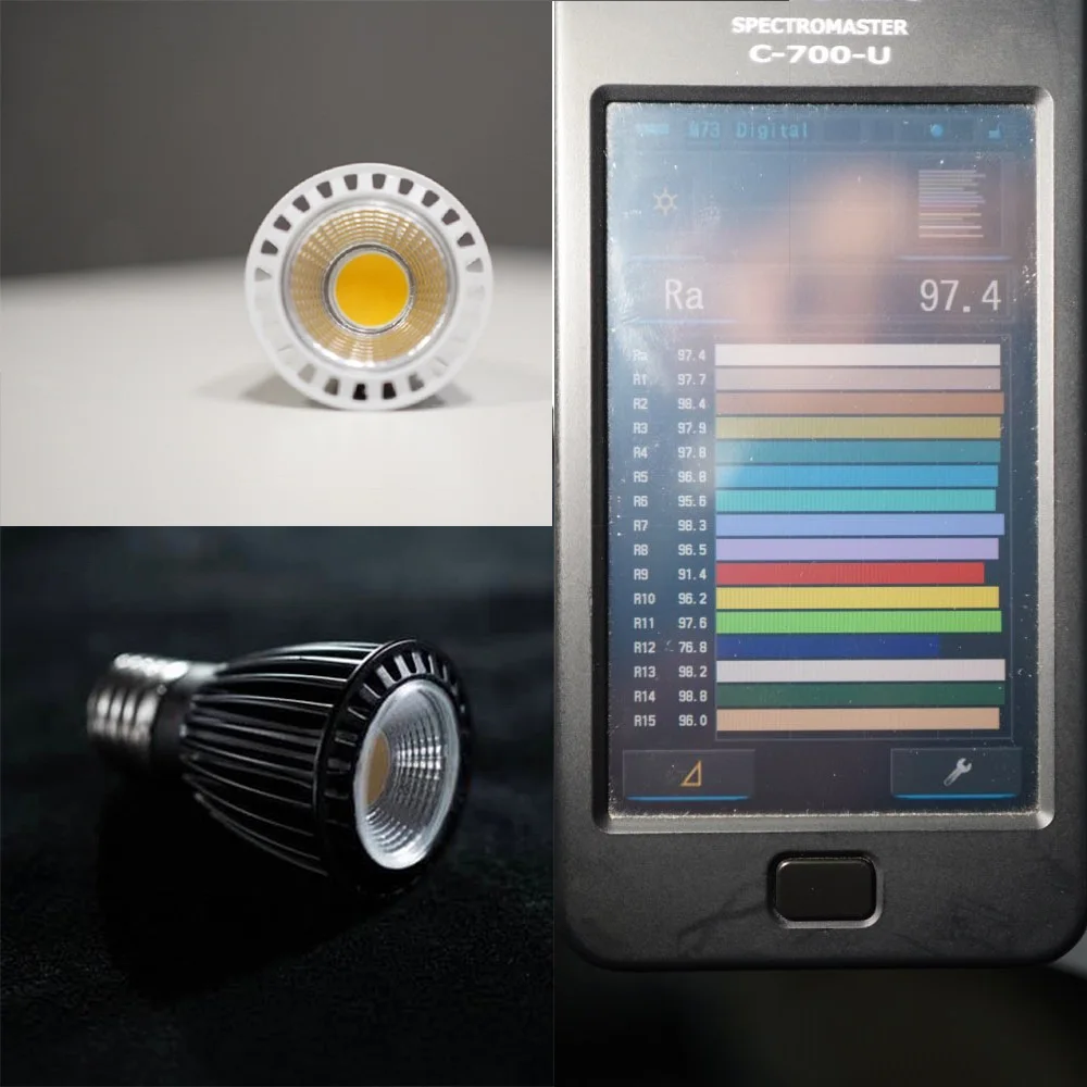 

Светодиодный прожектор DIY LED U-Home 7 Вт, CRI RA95, теплый/нейтральный/дневной/чистый белый свет