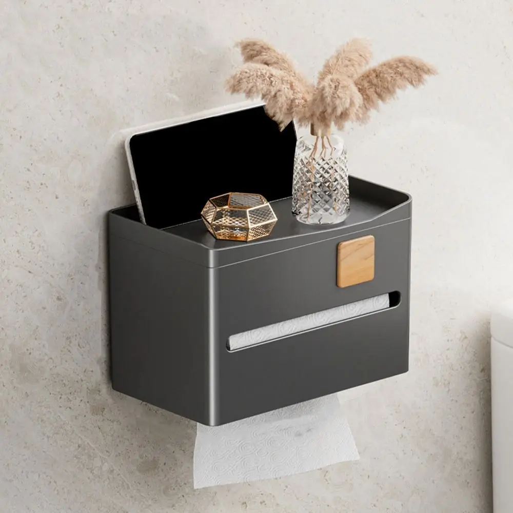 Пластиковая настенная коробка для салфеток большая вместительная