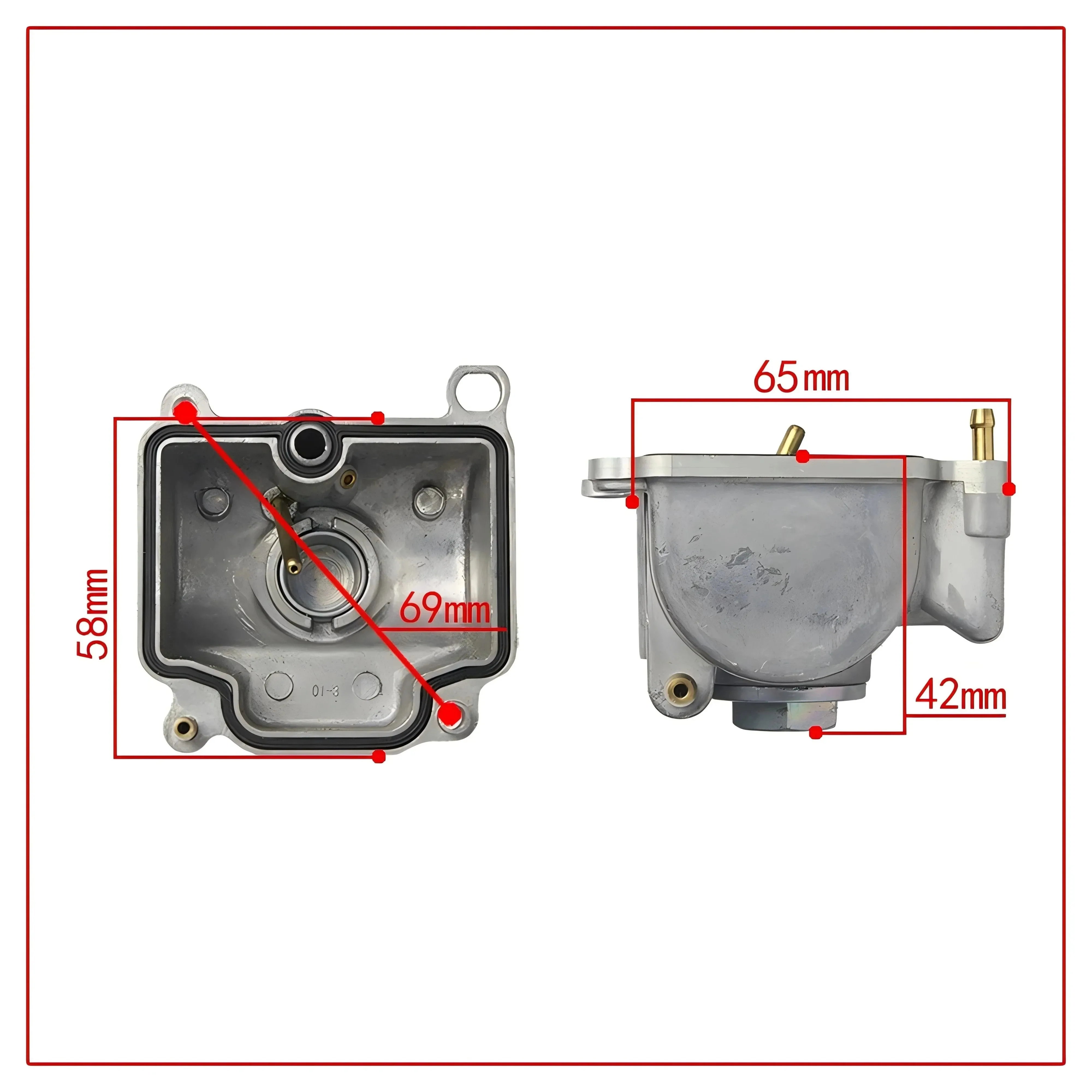 

Универсальная нижняя поплавковая чаша PWK для KEIHIN KSR EVO OKO KOSO PWK 21 мм 24 мм 26 мм 28 мм 30 мм 32 мм 34 мм Байк Мотоцикл Карбюратор