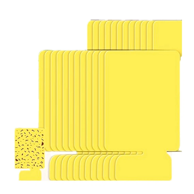 24 шт. двусторонняя клейкая ловушка для мух