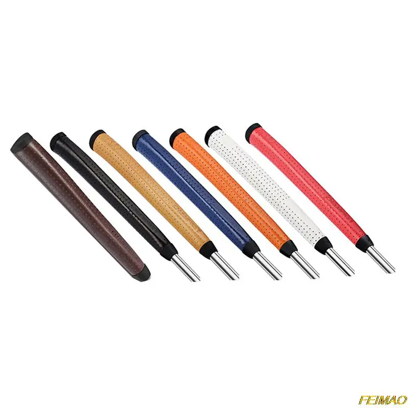 

High Quality Sheep Leather Midsize Golf Putter Grip Pure Handmade Club Grip With Soft Comfort Material Midsize