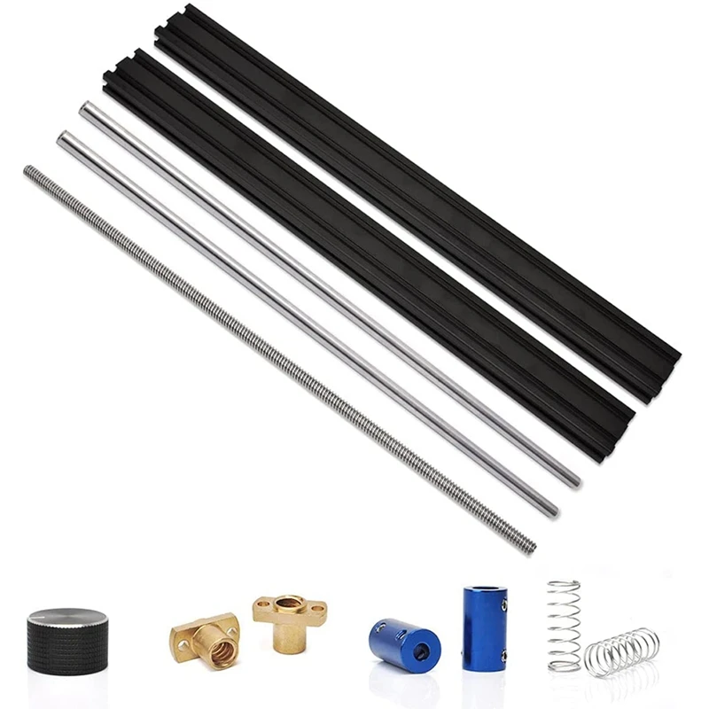 Enlarge 3018 Y-Axis Extension Kit, Conversion Kit To Expand The 3018 To 3040, Compatible With Most 3018 CNC Milling Machines
