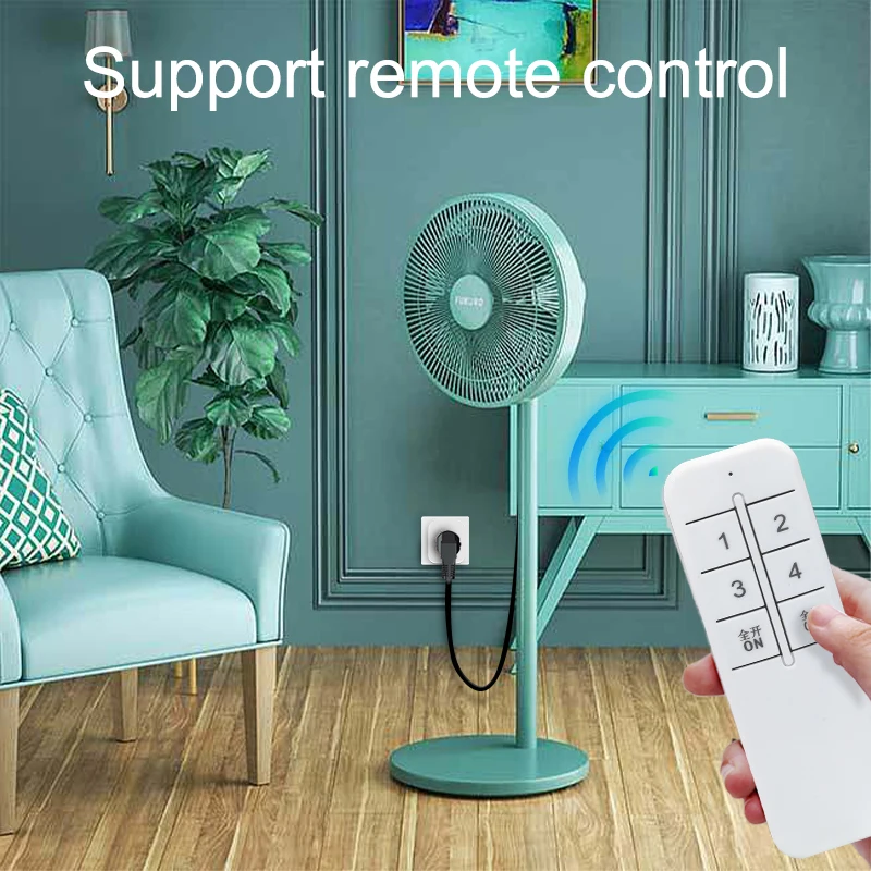 Смарт-розетка с поддержкой Wi-Fi и голосовым управлением