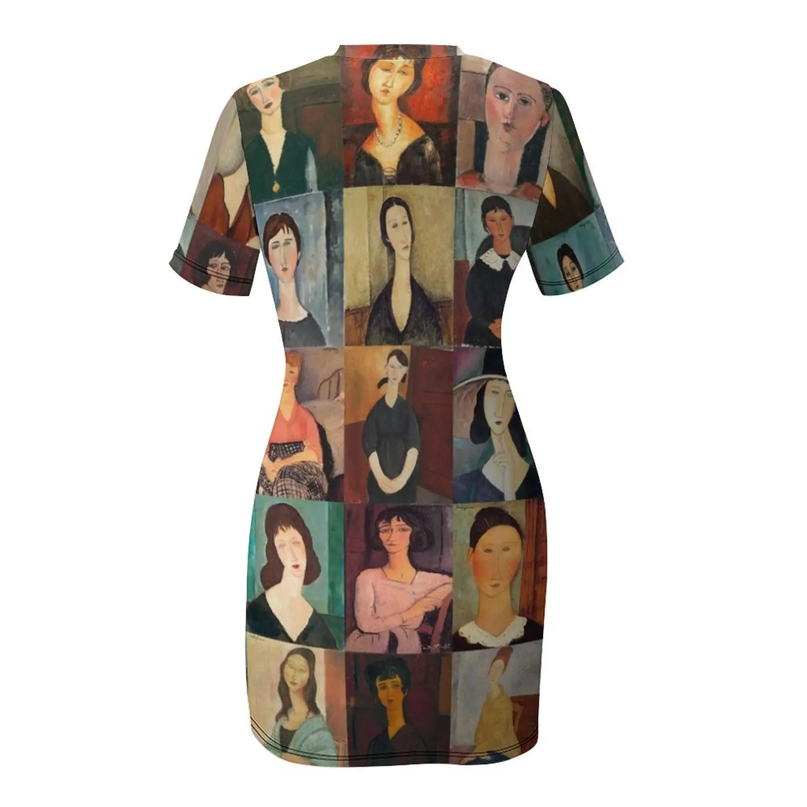 Платье Amadeo Modigliani с короткими рукавами женское элегантное вечернее платье для
