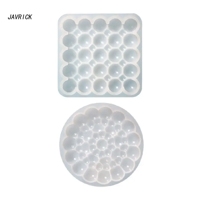 

Bubble Tray Resin Mold Silicone Tray Coaster Mold Epoxy Resin Casting Mold Cute Jewelry Trinket Plate Mold DIY Art Craft