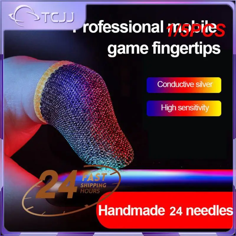 

1/5 шт., Игровые перчатки для сенсорного экрана