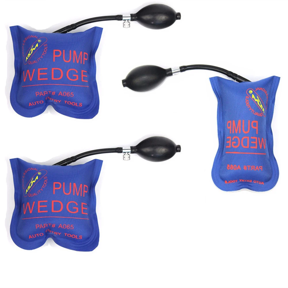 Locksmith Supplies Pump Wedge Locksmith Tools Auto Lock Pick Set Open Car Door Lock Opening Tools Air Bag Air Wedge