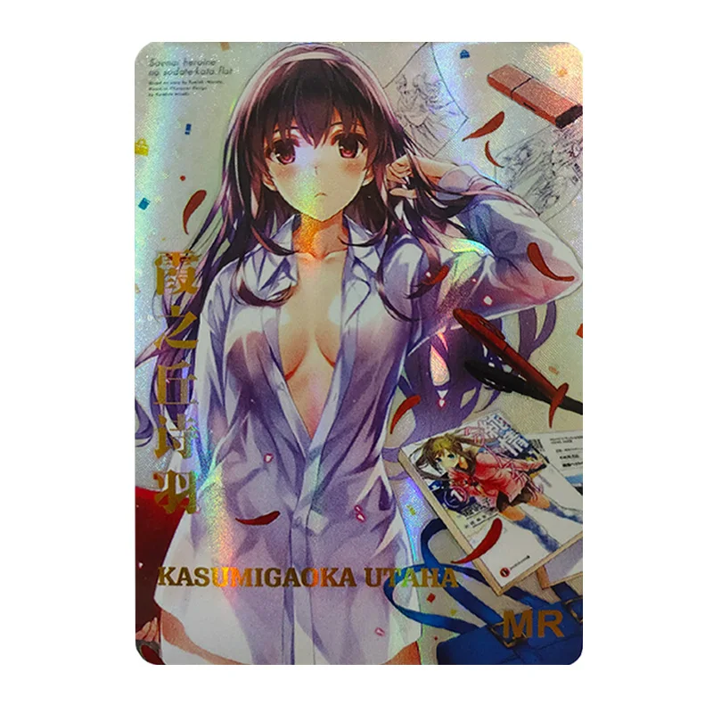 1 шт. история богини Аниме фигурки бронзирующий затвор вспышки карты Юзуриха