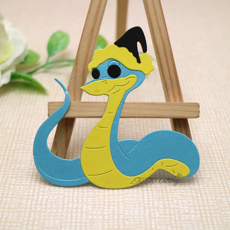 

Пресс-формы змея животные мультфильм Скрапбукинг декоративное образовательное тиснение интересное рукоделие высечка