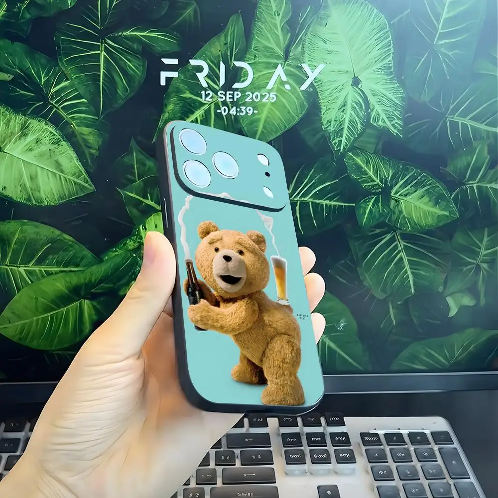 Фото Чехол для телефона Ted Bear Movie Ted Kiss MY Butt Ass для Iphone 17 Air, чехол Peace для 16 Pro Max 15 14 Pro Max 13pro 11 X Xs Xr №4