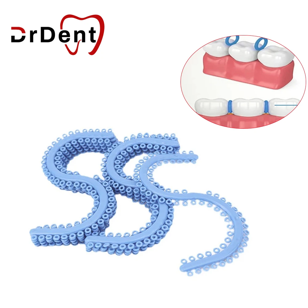 

Drdent 10pcs Orthodontic Separating Spring Dentistry odontologia or 720pcs Dental Orthodontic Separator Elastic