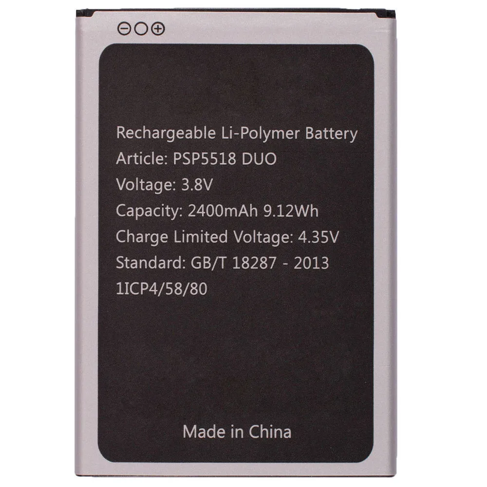 Аккумулятор для Prestigio Muse X5 LTE PSP5518DUO |