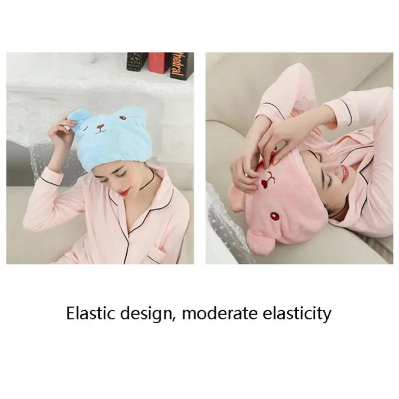 Шапка-полотенце из микрофибры для быстрой сушки волос |