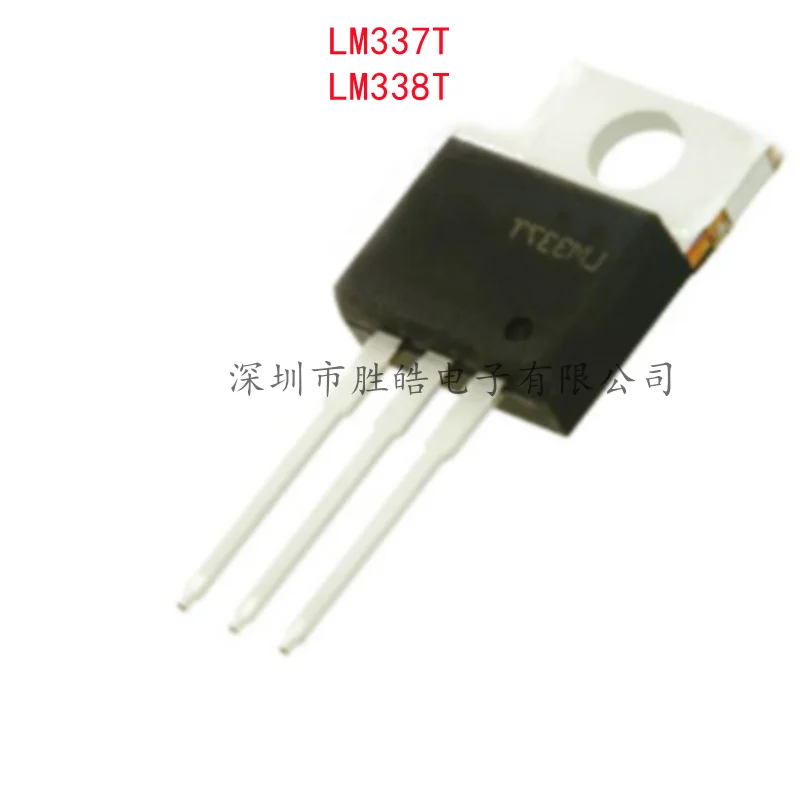 (10PCS)  NEW  LM337T   LM337 /  LM338T  LM338   Adjustable Three-Terminal Manostat  Straight Into The TO-220  Integrated Circuit