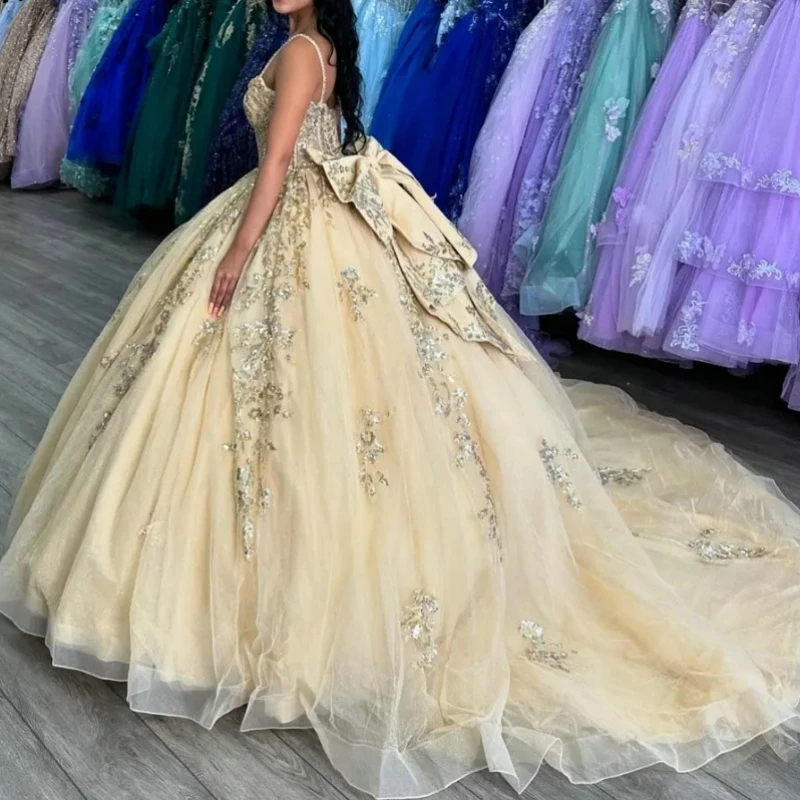 Мексиканская принцесса 14 15 девушек бальное платье Quinceanera с V-образным вырезом