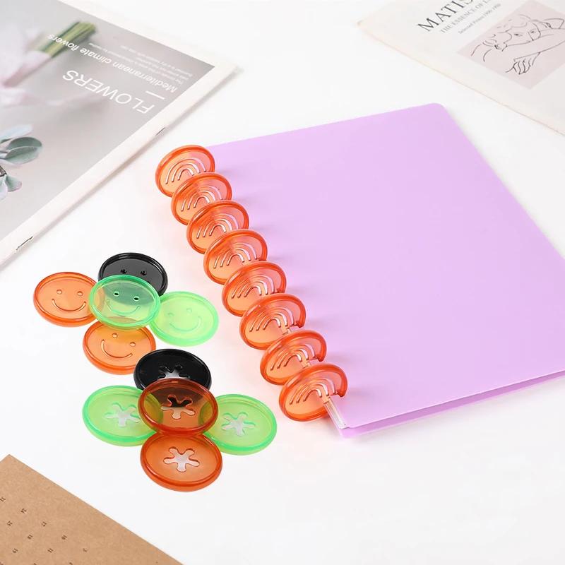 

100 шт., прозрачное кольцо-обвязка с отверстием в виде гриба