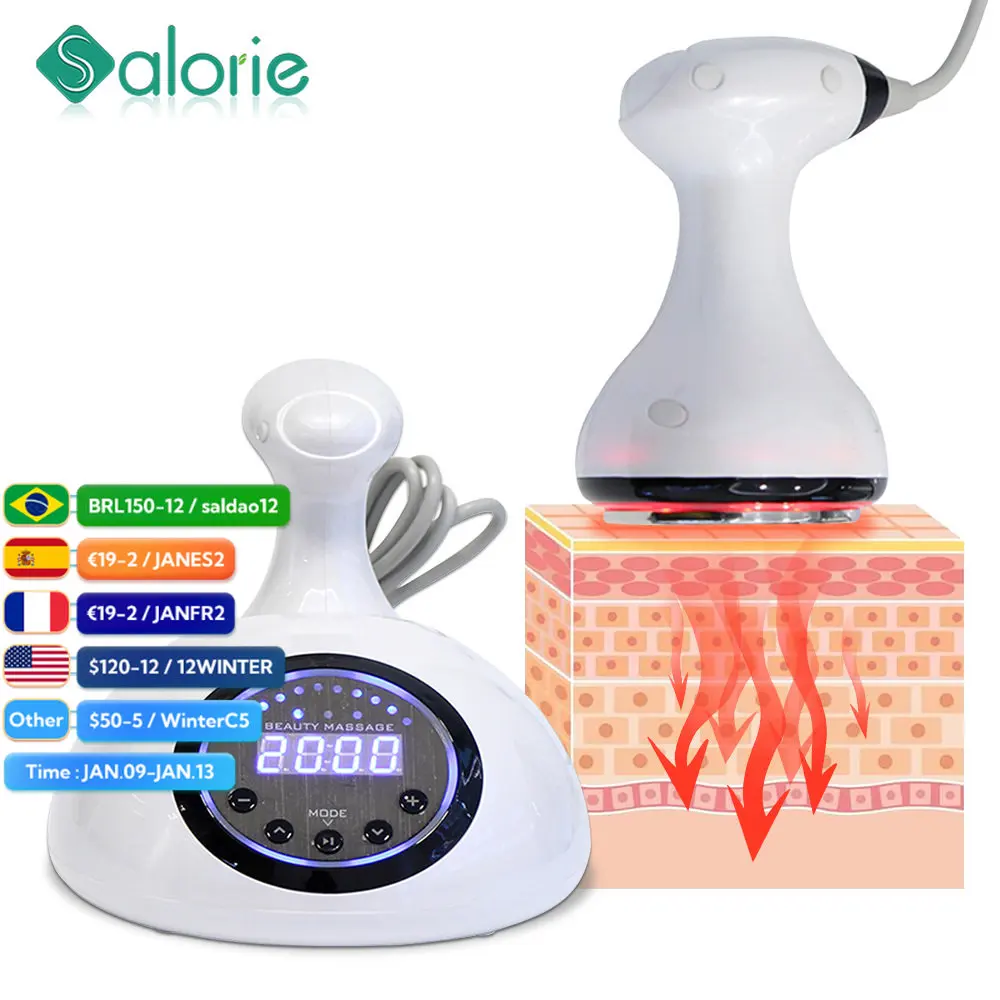 

60K Lipo Cavitation Machine Body Shaping Machine Ultrasound Cavitation Weight Loss Burner Slimming Massager Anti-Cellulite
