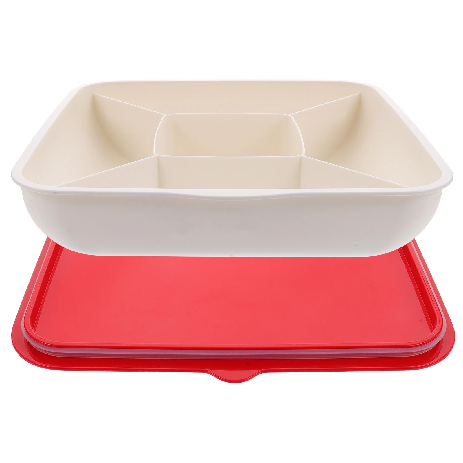 

Plastic Trays China Taco Vegetable Plate Snack Shrimp Cocktail Platter Plates Dividers Travel Charcuterie Lid Child