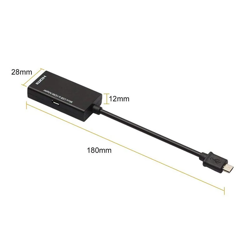 Микро-USB 2 0 MHL к HDMI-совместимый кабель HD 1080P для Android Samsung HTC LG конвертер мини микро USB