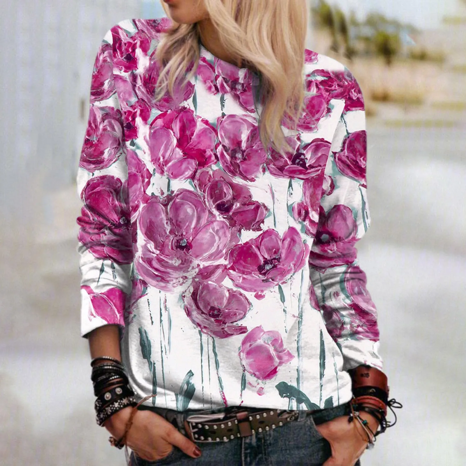 

Женский свитшот на молнии, Женский Свободный свитшот на молнии с круглым вырезом, облегающий пуловер, топы, повседневные женские свитшоты в...