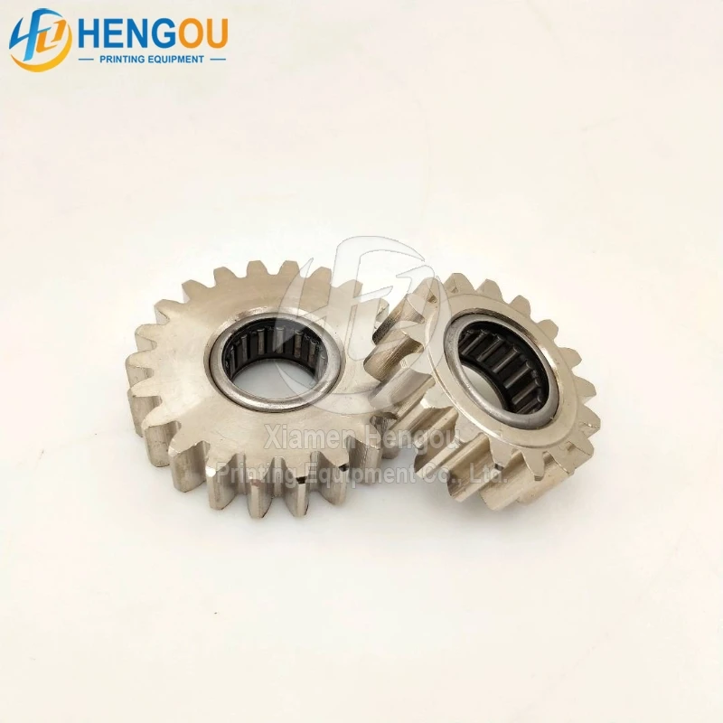 

22 teeth and 17 teeth gear worm and gear for printing machine